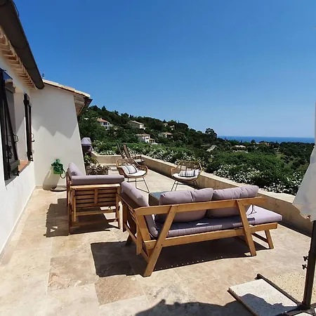 5* Avec Piscine Et Vue Aux Issambres - Fr-1-768-30 Saint-Peïre-sur-Mer